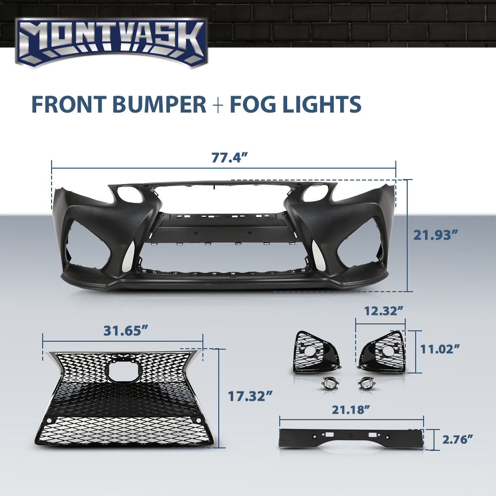 thumbnail image 2 of Give Your Lexus A Mean Look: 16+ GS F-Style Front Bumper Conversion For GS300/GS350/GS430 2 of 6