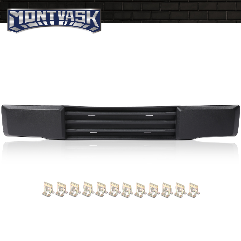 Front Bumper Lower Cover & License Plate Bracket For 2015-2017 Ford F150