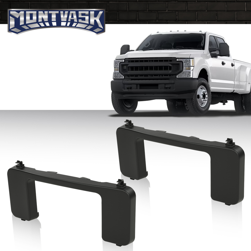 New Black Front Passenger Side Tow Hook Bezel fits 2020-2022 Ford Superduty