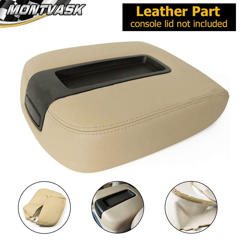 For 20072013 Tahoe Suburban GMC Leather Center Console Armrest Lid
