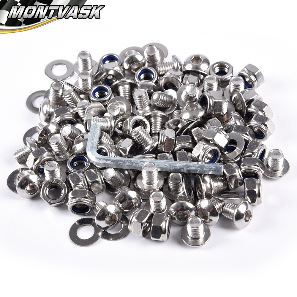 For Ford Universal Pocket Style Front Rear Fender Flares Hardware Screw