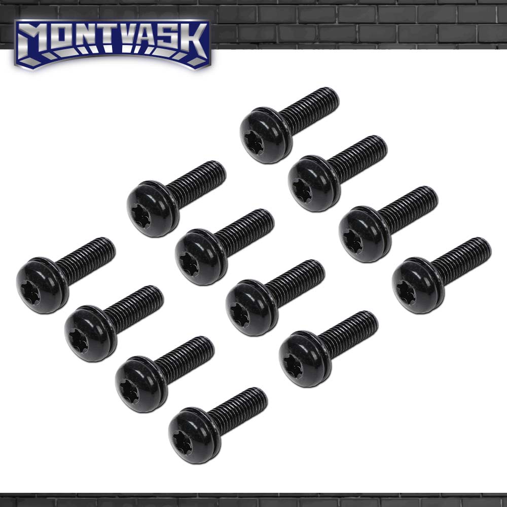 Longer Windshield Hinge Torx Screws For Jeep Wrangler YJ TJ 87-06 – 8 Piece Set